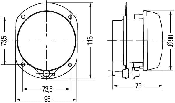 Mistlamp Voor Rechts (H7, met gebogen lichten) past: MERCEDES C-KLASA W204, CL C216, CLK C209, E-KLASA W211, KLASA R W251, V251, M/ML-KLASA W164 03.02-12.13