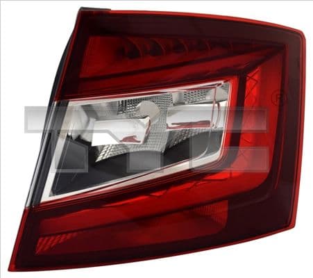 Achterlicht Links (H21W/LED/P21W/WY21W) past: SKODA FABIA III Hatchback 03.18-06.21