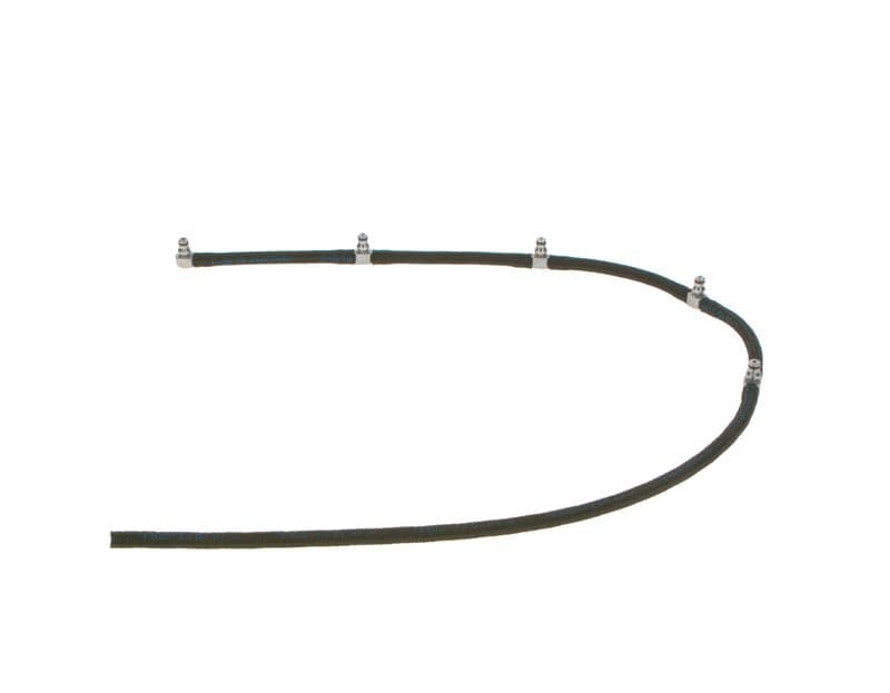 Overloopslang (type aansluiting: metaal) past: MERCEDES C (CL203), C T-MODEL (S203), C (W203), E T-MODEL (S210), E (VF210), E (W210), E (W211), G (W461), G (W463), M (W163) 2.7D/3.0D 07.99-12.08