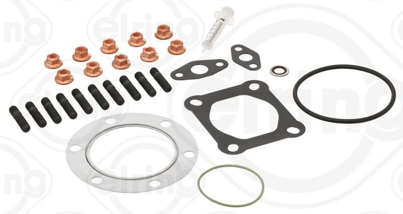 Turbocompressor montageset (met pakkingen) past: MAN EL, LION´S CITY, LION´S COMFORT, NG, NL, NÜ, SG, ÜL  NEOPLAN CENTROLINER  VAN HOOL A D2866LOH25-D2866LUH51 05.94-