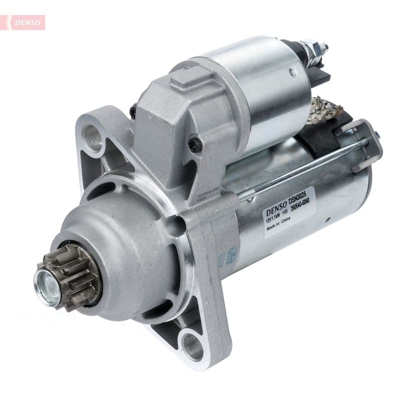 Starter (12V, 1,1kW, (en) new with a deposit) past: AUDI A3  SEAT ALTEA, ALTEA XL, CORDOBA, IBIZA III, IBIZA IV, IBIZA IV SC, LEON, TOLEDO III  SKODA FABIA I, OCTAVIA II 1.6-2.0 12.99-12.17