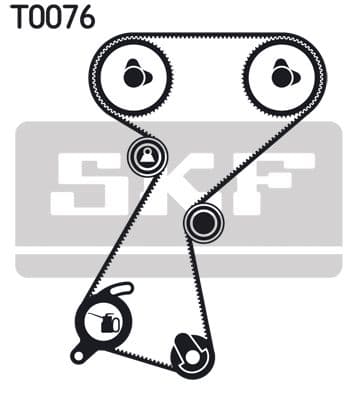 Timing belt set