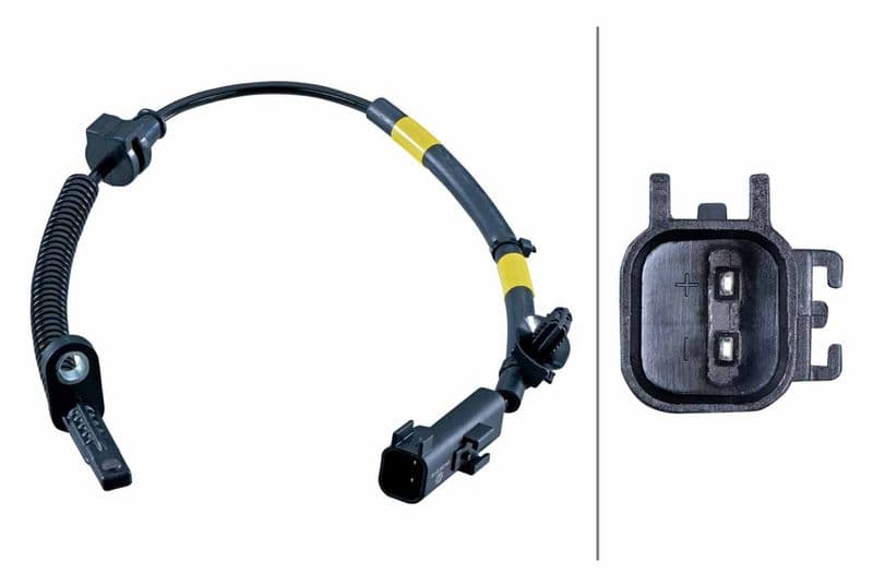 ABS-sensor Achter Links/Rechts past: FORD GALAXY III, MONDEO V, S-MAX  FORD USA EDGE, FUSION 2.0/2.0D/2.0H 09.12-