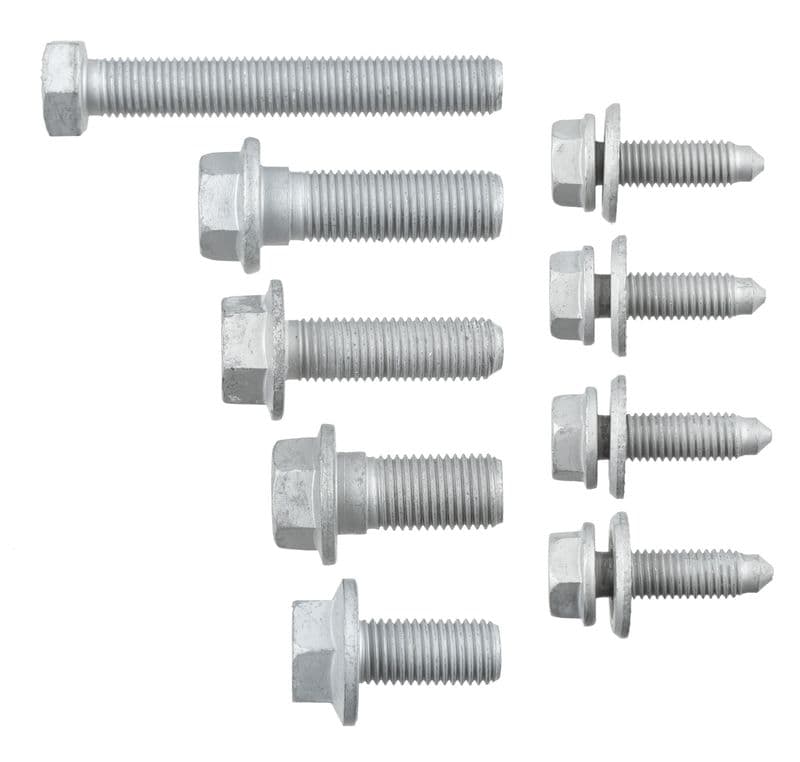 Bevestigingselementen voor ophanging Achter Links/Rechts past: AUDI A3, Q2, TT  CUPRA ATECA, FORMENTOR, LEON, LEON SPORTSTOURER  SEAT ATECA, LEON, LEON SC, LEON SPORTSTOURER 1.0-Electric 01.11-