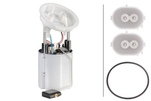 Elektrische brandstofpomp (module) past: BMW 1 (E81), 1 (E82), 1 (E87), 1 (E88), 3 (E90), 3 (E91), 3 (E92), 3 (E93), X1 (E84) 1.6-3.0 12.04-06.15