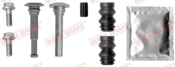 Remklauw reparatieset Voor Links/Rechts (diameter zuiger: 10) past: MERCEDES VIANO (W639), VITO (W639), VITO / MIXTO (W639)  CITROEN C1, C1 II, XSARA  HONDA CR-V III  OPEL AGILA A 1.0-Electric 02.98-