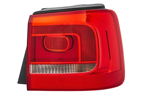 Achterlicht Rechts (extern, P21W, kleur indicator wit, kleur van het glas red/wit) past: VW TOURAN I 05.10-05.15