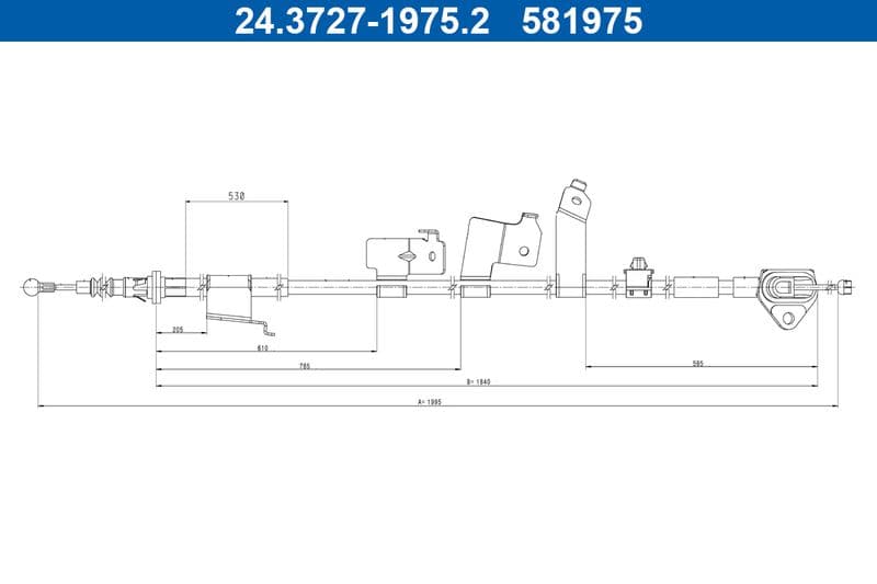 Cable Pull, parking brake
