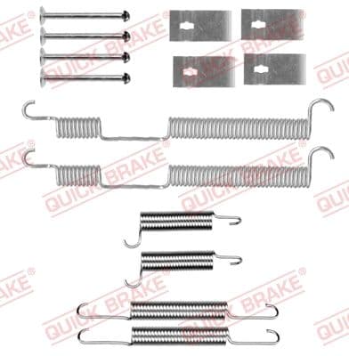 Accessory Kit, brake shoes