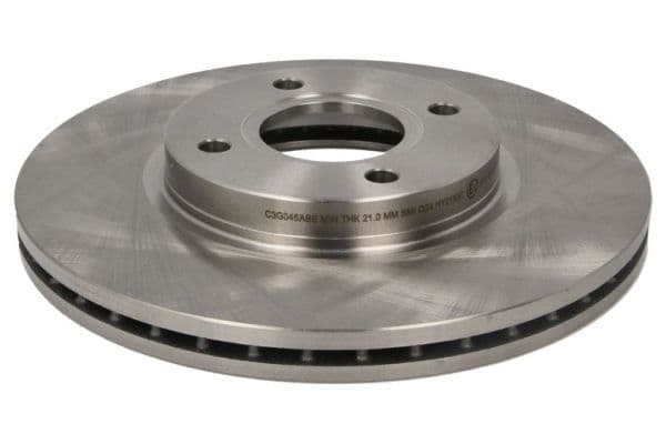 Brake disc Voor Links/Rechts past: FORD B-MAX, ECOSPORT, FIESTA, FIESTA VI, FIESTA VII, TOURNEO COURIER B460, TRANSIT COURIER B460 1.0-1.6D 06.08-