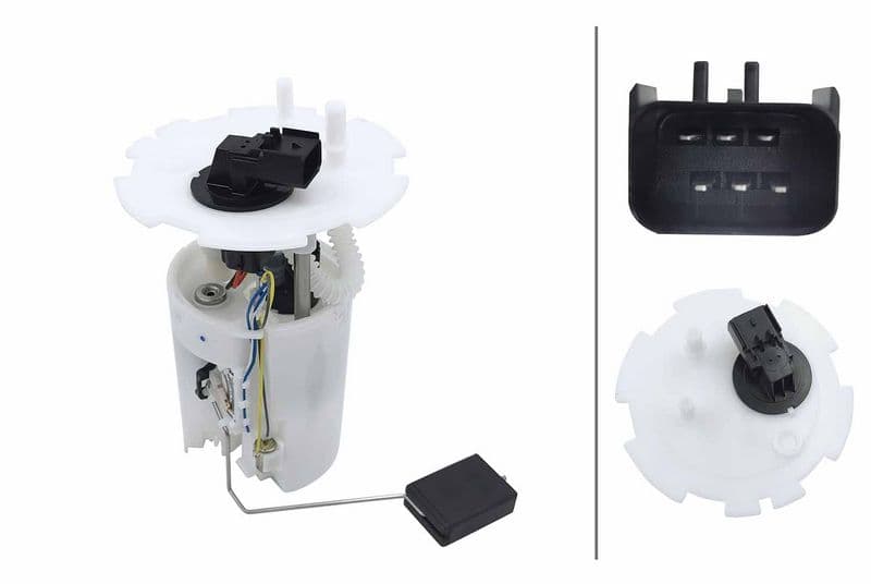 Elektrische brandstofpomp (module) past: CHEVROLET AVEO / KALOS, LACETTI, NUBIRA  DAEWOO LACETTI, NUBIRA  HYUNDAI IX20  LADA NIVA  MAZDA 5  OPEL AGILA A, ASTRA G, CORSA B, OMEGA B 1.0-2.0 07.88-