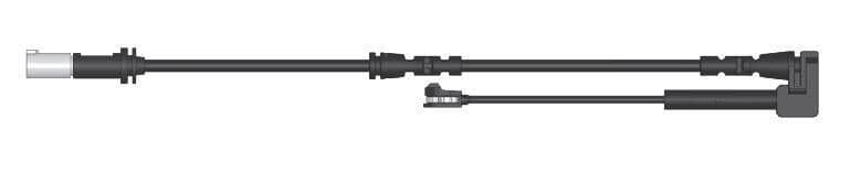 Sensor remblokslijtage Voor past: MINI (F55), (F56), (F57), COUNTRYMAN (F60) 1.2-Electric 09.13-