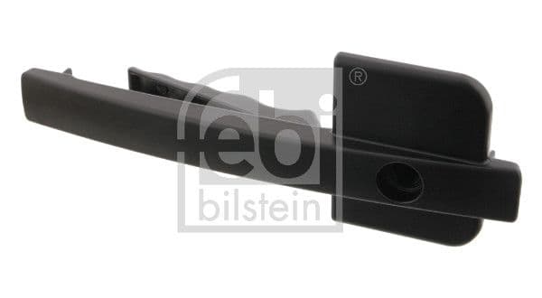 Door handle Links zwart past: DAF 95, 95 XF, XF 105, XF 95 09.87-