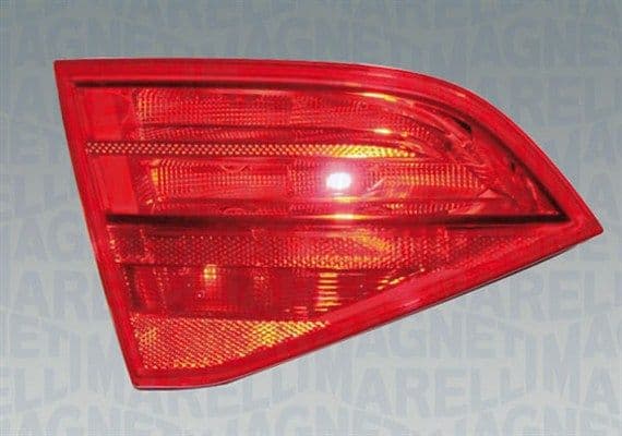 Achterlicht Links (binnen, H21W/W16W, kleur indicator red, kleur van het glas red, anti-fog licht) past: AUDI A4 B8 Stationwagon 11.07-10.11