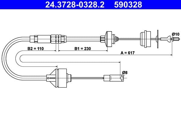 Clutch cable