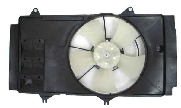 Radiatorventilator (met huisvesting) past: TOYOTA YARIS, YARIS VERSO 1.4D 09.00-09.05