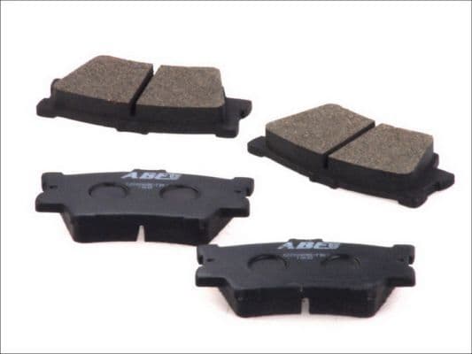 Remblokken set Achter , past: VOLVO 340-360  LEXUS ES  PONTIAC VIBE  TOYOTA AVALON, CAMRY, HARRIER, MARK X ZIO I, MATRIX, RAV 4 III, RAV 4 IV, SOLARA 1.8-3.5 08.84-