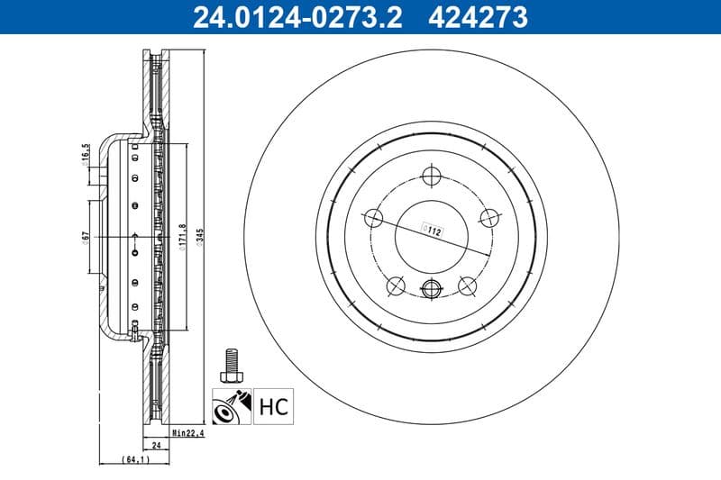 Tweedelige remschijf Achter past: BMW 2 (G42, G87), 3 (G20, G80, G28), 3 (G21), 3 (G21, G81), 4 (G22, G82), 4 (G23, G83), 4 GRAN COUPE (G26), 5 (G30, F90), 5 (G31), 5 (G60 1.6-Electric 07.15-
