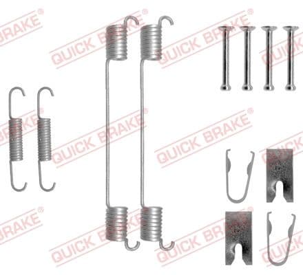 Accessory Kit, brake shoes