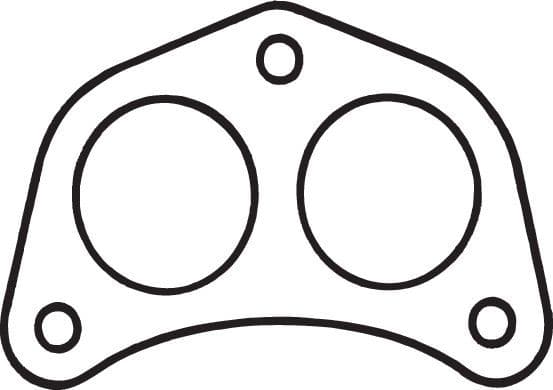 Uitlaatsysteem pakking/afdichting past: MITSUBISHI COLT II, GALANT V, L 300 III, LANCER III, PAJERO I, SPACE 1.5-2.6 01.83-05.04