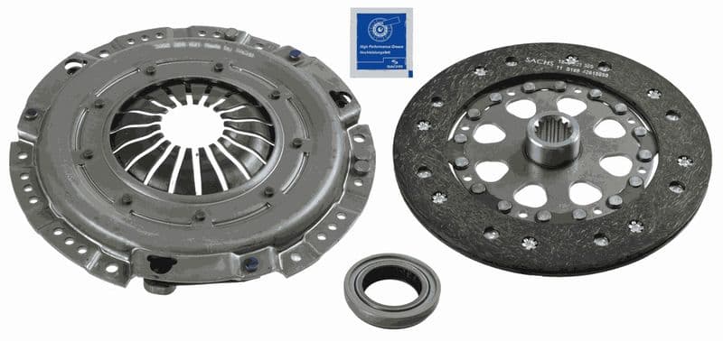 Koppelingskit met lager (215mm) past: OPEL OMEGA B 2.0 03.94-12.00