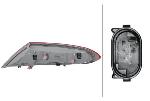 Achterlicht Links (extern, LED) Beker / Cabriolet