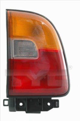 Achterlicht Links (kleur indicator oranje, kleur van het glas red) past: TOYOTA RAV4 I 06.94-12.97