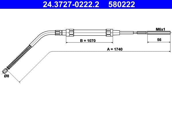 Cable Pull, parking brake