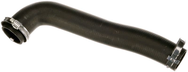 Intercooler slang Rechts (Uitlaatzijde/Voor, diameter 49/52mm, lengte 390mm, zwart) past: OPEL ZAFIRA B 1.9D 07.05-04.15