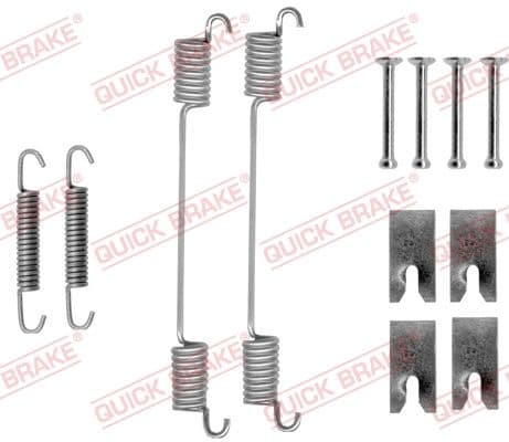 Accessory Kit, brake shoes