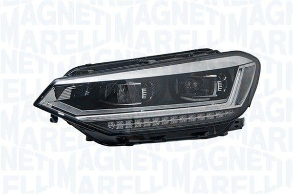 Koplamp Links (LED, kleur indicator: oranje) past: VW TOURAN II 05.15-