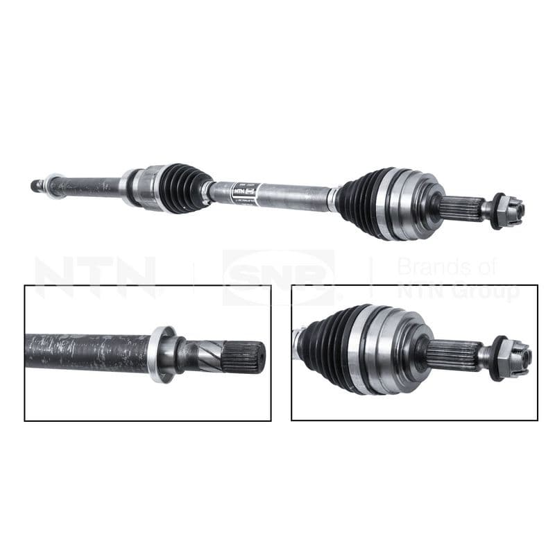 As van de aandrijfas Voor Rechts 905mm past: RENAULT CLIO V 1.0/1.0LPG 06.19-