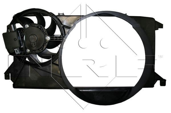 Radiatorventilator (met huisvesting) past: FORD TRANSIT 2.2D/2.4D 04.06-12.14