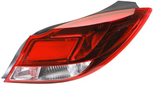Achterlicht Links (P21W/R10W, kleur indicator wit, kleur van het glas red, anti-fog licht) past: OPEL INSIGNIA A Saloon 07.08-05.13