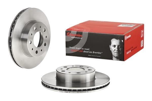 Brake disc Voor Links/Rechts past: VOLVO 740, 760, 780 2.0-2.9 08.81-12.92