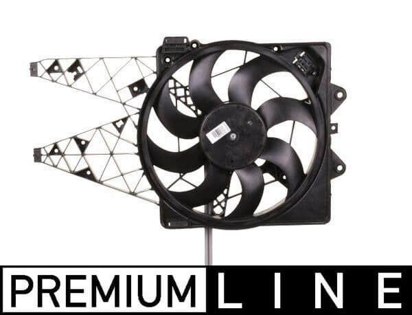 Radiatorventilator (met huisvesting) past: FIAT BRAVO II 1.4/1.4LPG 04.07-12.14