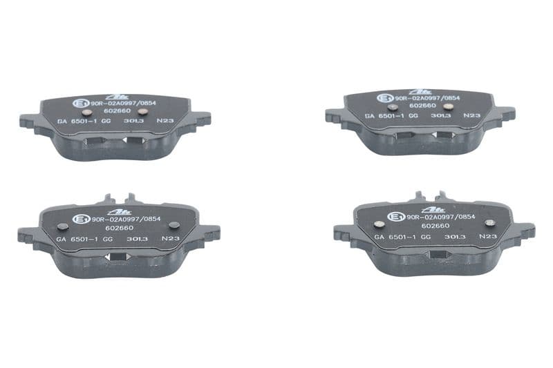 Remblokken set Achter , past: MERCEDES C T-MODEL (S206), C (W206), CLE (A236), CLE (C236), E ALL-TERRAIN (S214), E T-MODEL (S214), E (W214), GLC (C254), GLC (X254), S (V223) 1.5H-4.0H 09.20-