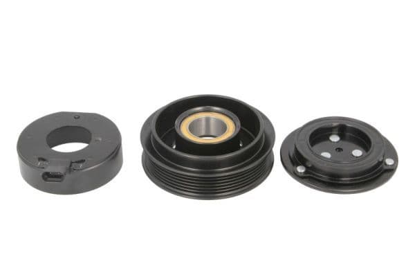 Airco compressor koppeling compleet (DELPHI CSP17 12V 6PK 119mm) past: MERCEDES V (638/2)  CHEVROLET CAPTIVA  FORD FOCUS II, FUSION  OPEL ANTARA A, ASTRA H  SUZUKI ALTO VII 1.0LPG-2.4 08.96-