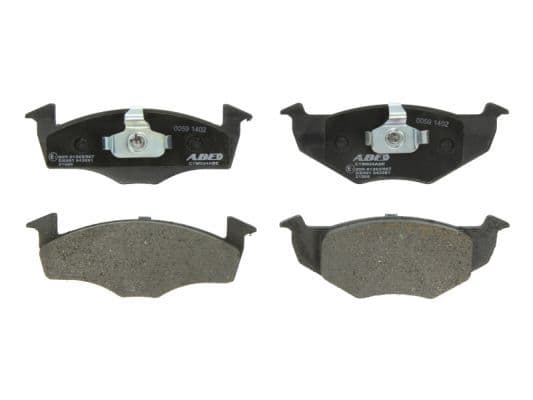 Remblokken set Voor , past: SEAT AROSA  SKODA FABIA I, FABIA I PRAKTIK, FABIA II, ROOMSTER PRAKTIK  VW FOX, LUPO I, POLO, POLO III, POLO III CLASSIC, POLO IV 1.0-1.9D 08.92-