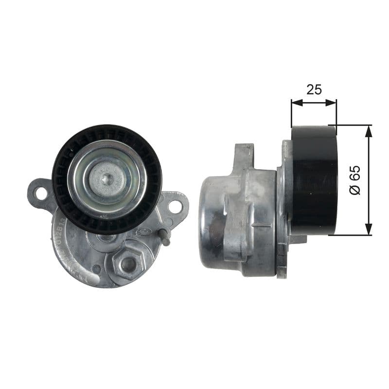 Tensioner Pulley, V-ribbed belt