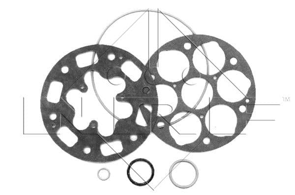 Zestaw uszczelnień korupusu kompresora klimatyzacji SANDEN SD6V12
