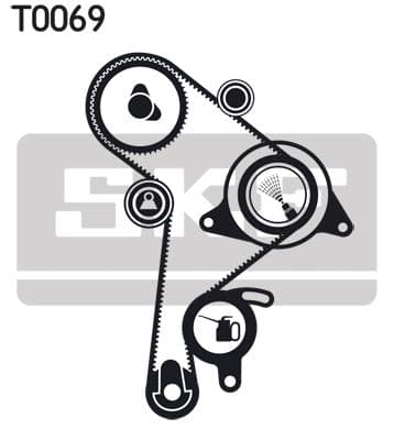 Timing belt set