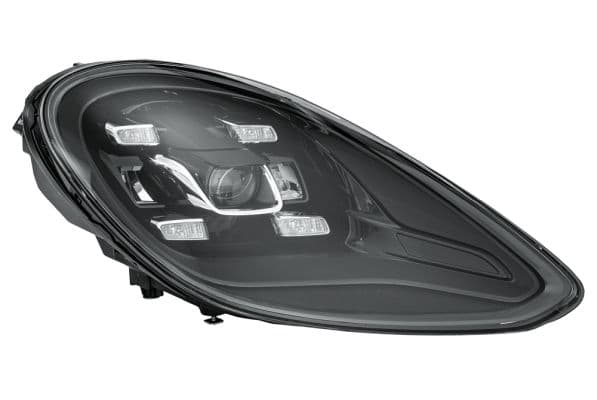 Koplamp Rechts (LED, elektrisch, met motor, geen controller) past: PORSCHE PANAMERA 971 08.20-12.23