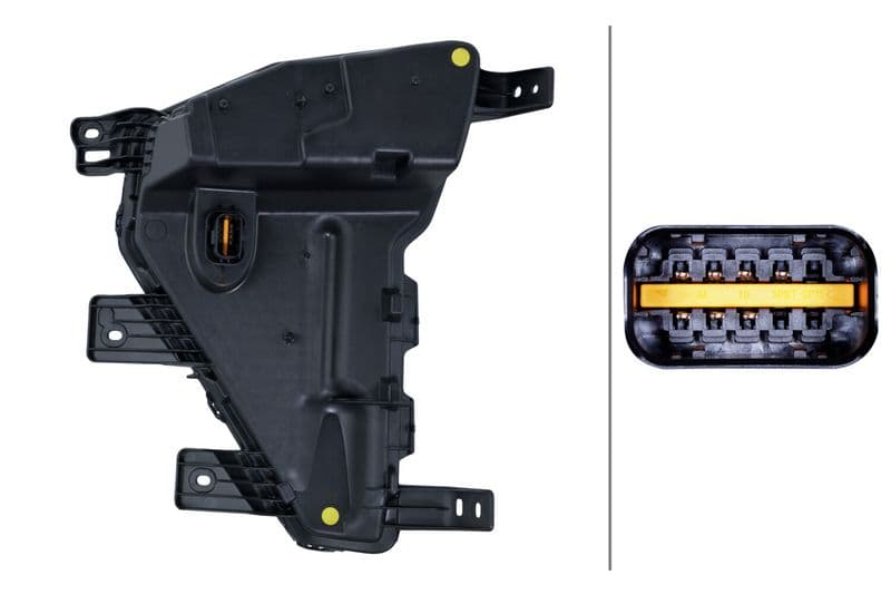 Dagrijlichten Rechts (LED, lichtfuncties: dagrijlichten, positielichten) past: MITSUBISHI ASX II 09.22-