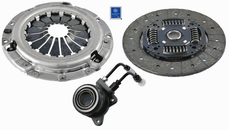Koppelingskit met hydraulisch lager (240mm) past: HYUNDAI SANTA FÉ II  KIA CARNIVAL III 2.7 03.06-06.15