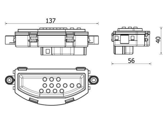 Weerstand koelventilator past: MERCEDES SPRINTER 3,5-T (B907), SPRINTER 3-T (B907) 2.2D/3.0D 02.18-12.21