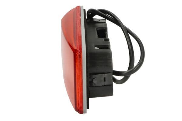 Markeringslichten Links/Rechts, red/wit, LED, hoogte 125mm  breedte 39mm  diepte 32mm, oppervlakte, lengte kabel 500mm, geen hanger, 24V past: VOLVO 9900, B11, B13R, B9 01.09-