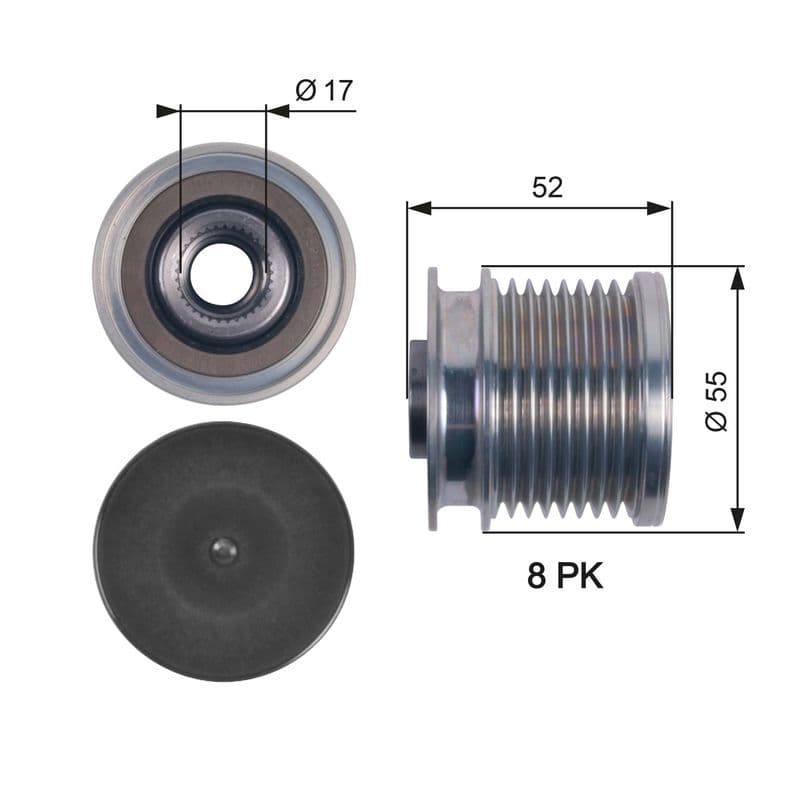 Alternator pulley