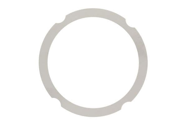 Onderste steunflens afdichting/spacer x1,5mm past: FENDT 380 GTA  DEUTZ FAHR 4.71, DX 6.31, DX 6.38, 4.50, 4.51, 4.70, 6.50, 7.10, 86, 92 2WD, 92 4WD, M 4035, M 4035 H