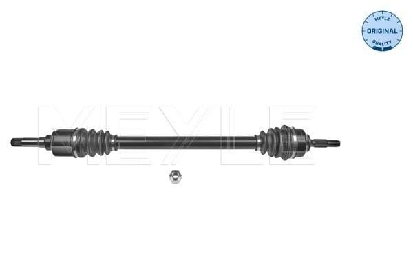 As van de aandrijfas Voor Rechts 857mm past: CITROEN C3 II, DS3  PEUGEOT 207 1.0-1.6D 02.06-